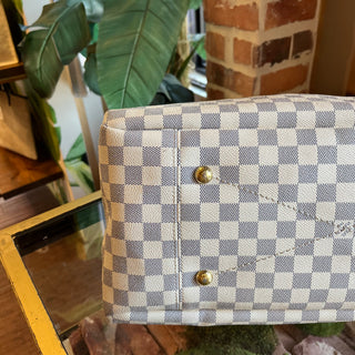 LOUIS VUITTON Artsy Damier Azur Canvas Hobo Bag