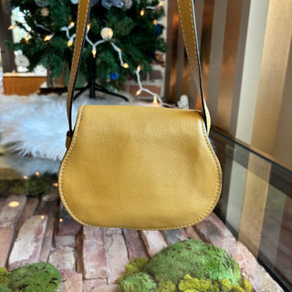 CHLOE Yellow Mini Marcie Crossbody