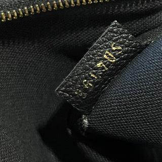 LOUIS VUITTON Pallas Monogram Noir Canvas Clutch Crossbody Bag