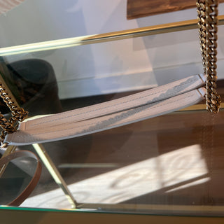 Saint Laurent Lou Lou Puffer Cotton Shoulder Bag Small