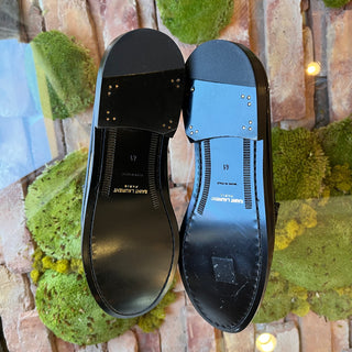 SAINT LAURENT Le Loafer Patent Leather Loafers SZ41(11US)