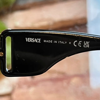 VERSACE MOD 4361 GB1/87 Black Acetate Square Sunglasses