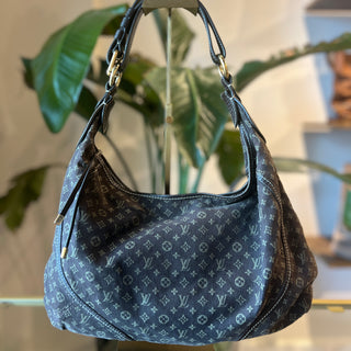 LOUIS VUITTON Mini Lin Manon Hobo Bag