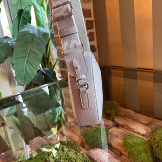 STELLA MCCARTNEY Logo Camera Light Grey Alter Vegan Leather