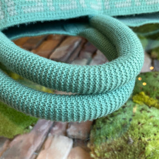 FENDI Shopper Cashmere FF Knit Tote