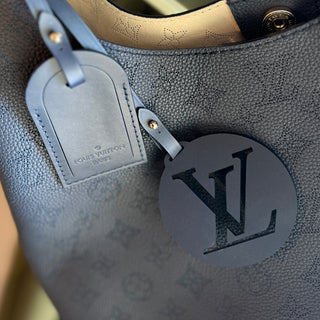 LOUIS VUITTON Blue Monogram Carmel Shoulder Bag