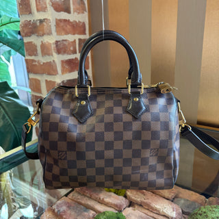 LOUIS VUITTON Speedy Bandoulere Damier 25