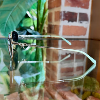 TIFFANY&CO. 6001/4S Twist Bow Metal Aviator Sunglasses