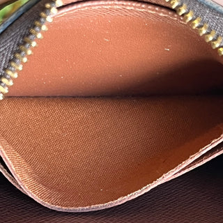 LOUIS VUITTON Monogram Brown Coated Canvas Zippy Coin Purse