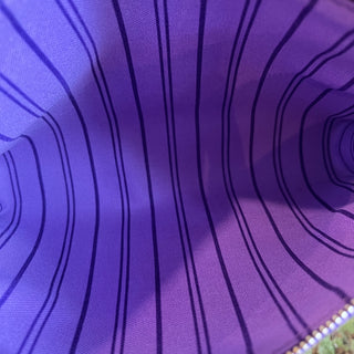 LOUIS VUITTON Pochette Accessories Limited Edition Purple Leather Cosmic Blossom Shoulder Bag