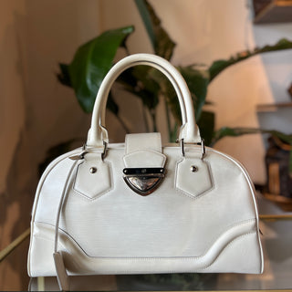 LOUIS VUITTON Epi Leather Montaigne Bowling GM