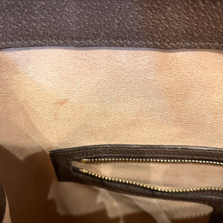 GUCCI Ophidia Medium GG Supreme Monogram Web Brown Tote