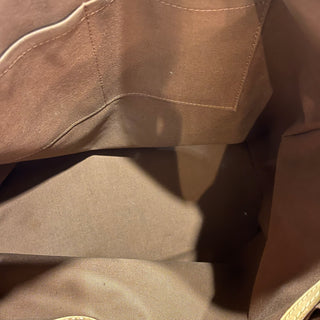 LOUIS VUITTON Caissa Damier Ebene Canvas Hobo Bag