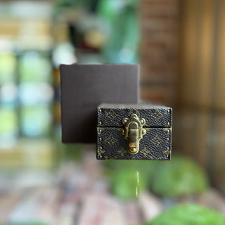 LOUIS VUITTON Monogram Canvas Ring Mini Trunk Case