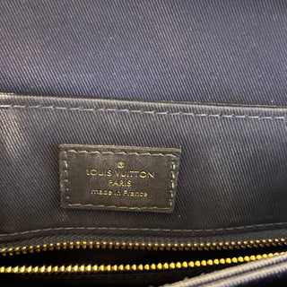 LOUIS VUITTON Georges MM Monogram Striped Canvas Satchel