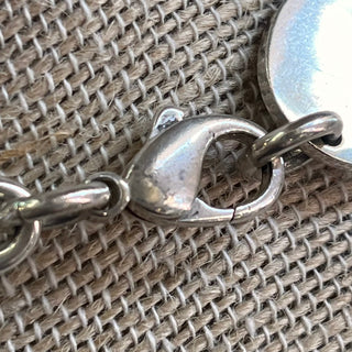 TIFFANY&CO. Return To Oval Tag Sterling Silver Necklace