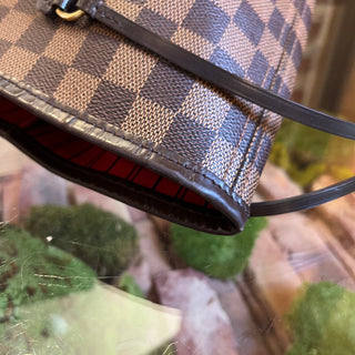 LOUIS VUITTON Neverfull GM Damier Ebene Canvas Tote Bag