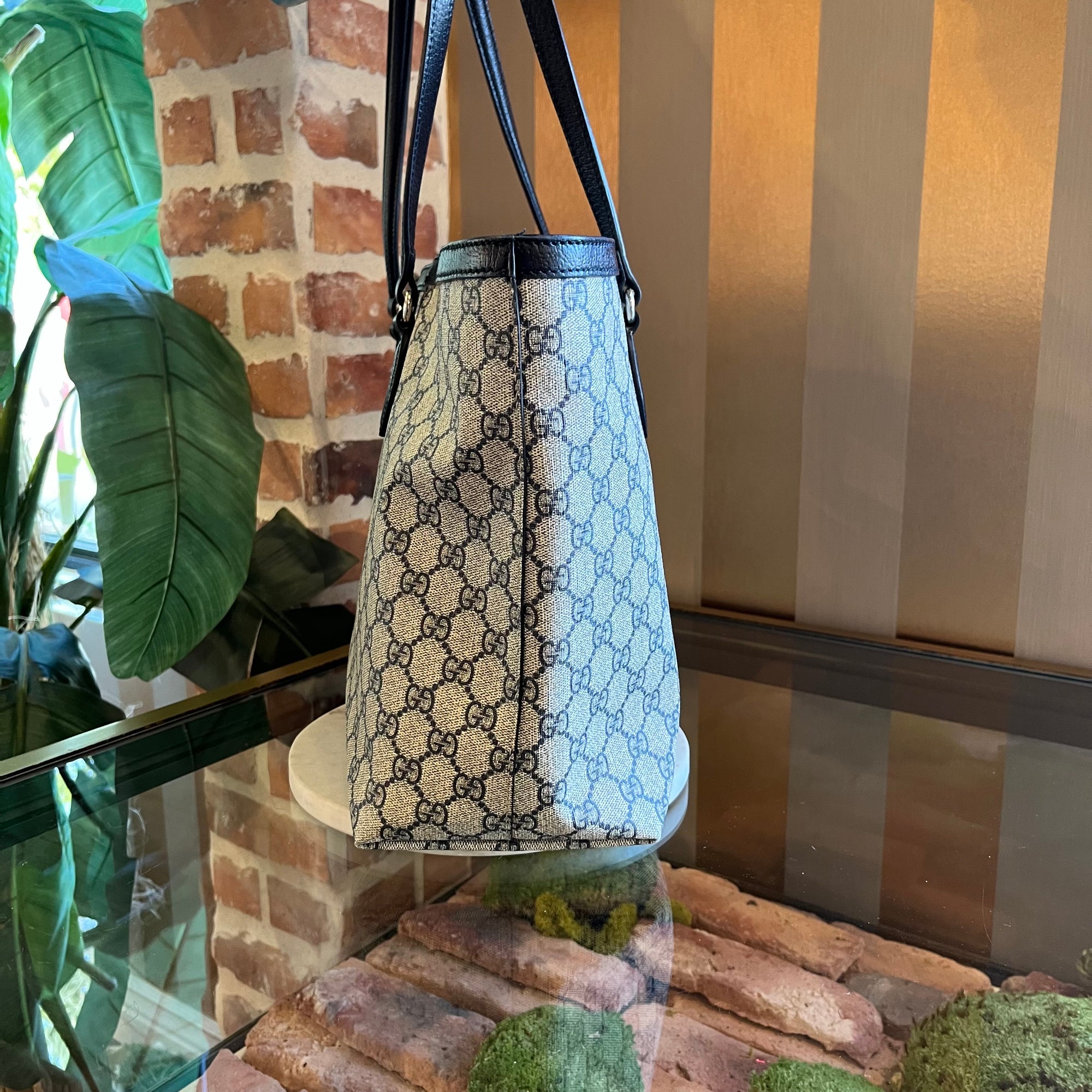 GUCCI Blue Ophidia Tote