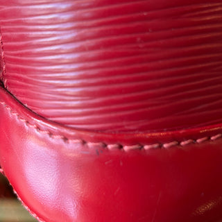 LOUIS VUITTON Red Epi Leather Alma BB
