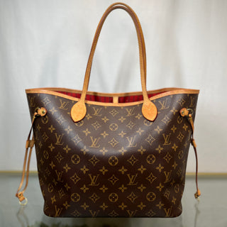 LOUIS VUITTON Neverfull Monogram MM Cherry