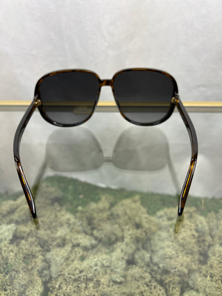 DIOR D-DOLL S1U Tortoise Brown Acetate Sunglasses TS3647