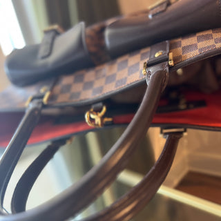 LOUIS VUITTON Damier Ebene Manoque GM