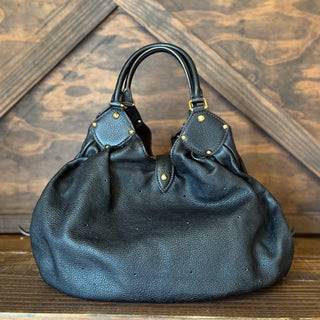 LOUIS VUITTON Mahina XL Black Monogram Leather Bag