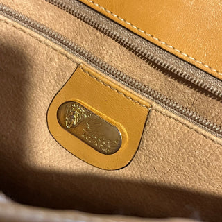 GUCCI White Micro GG Canvas Vintage Crossbody
