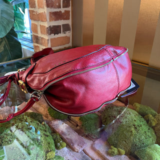 CHLOE Paddington Vermillion Leather Hobo