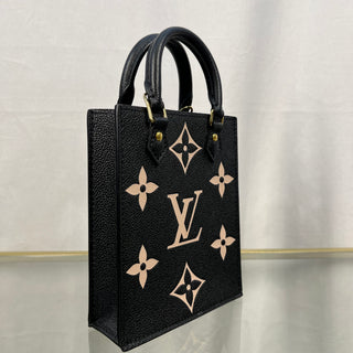 LOUIS VUITTON Petite Sac Plat Giant Empreinte Monogram