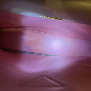 PRADA Double Medium Pink Saffiano Leather Tote