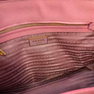 PRADA Saffiano Lux Small Pink Tote