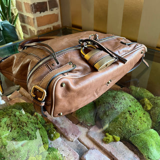 CHLOÉ Paddington Brown Leather Tote Bag