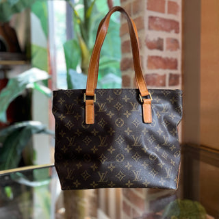 LOUIS VUITTON Piano MM Brown Monogram Canvas Tote