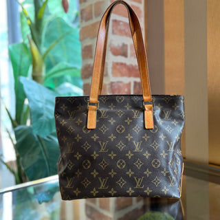 LOUIS VUITTON Piano MM Brown Monogram Canvas Tote