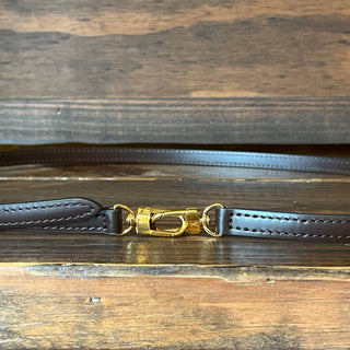 LOUIS VUITTON Shoulder Strap Brown Leather Strap