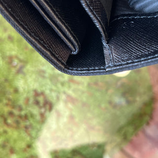 PRADA Black Nylon Wallet