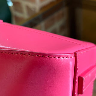 GIVENCHY Antigona Mini Hot Pink Smooth Calfskin Leather Top Handle Bag