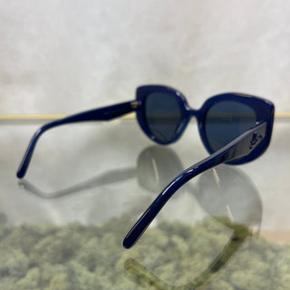 LOEWE Blue Round Sunglasses LW40100I TS