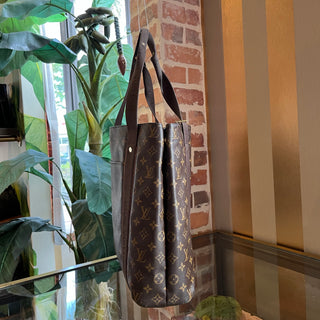 LOUIS VUITTON Beaubourg Brown Monogram Canvas Tote