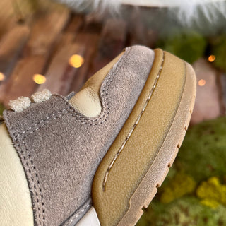 FENDI Beige Match Suede Leather Low Top Sneakers SZ41(11US)