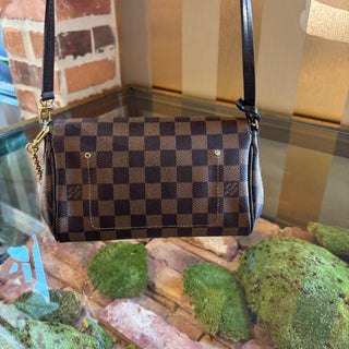 LOUIS VUITTON Damier Ebene Favorite PM