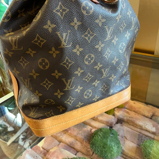 LOUIS VUITTON Noe Brown Monogram Canvas Vintage Bucket Bag