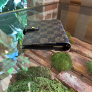 LOUIS VUITTON Small Damier Ebene Agenda