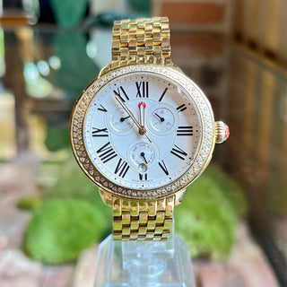 MICHELE Serein Diamond Stainless Steel Watch
