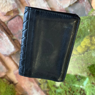 BOTTEGA VENETA Wallet Small Black Nappa Leather Wallet
