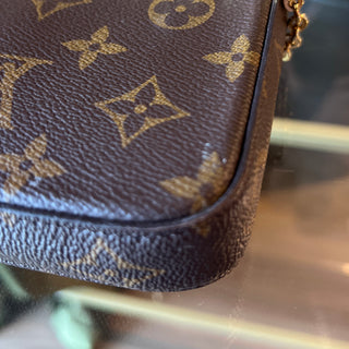 LOUIS VUITTON Monogram Felicie Pochette