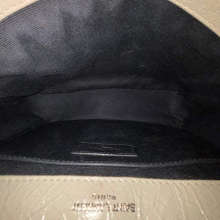 SAINT LAURENT Vintage Leather Niki Baby Shoulder Bag