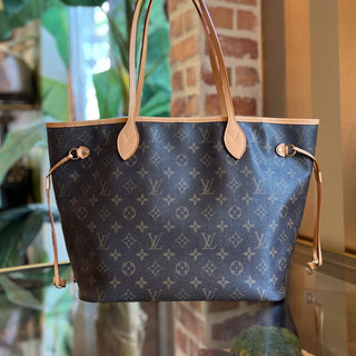 LOUIS VUITTON Neverfull MM Monogram Canvas Tote Bag