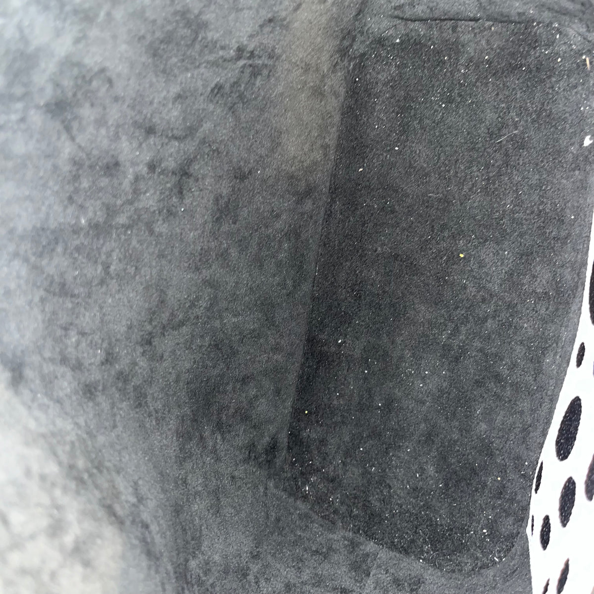 LOUIS VUITTON Black/White Giant Monogram Empriente Yayoi Kusama Infinity Dots Marshmallow Bag